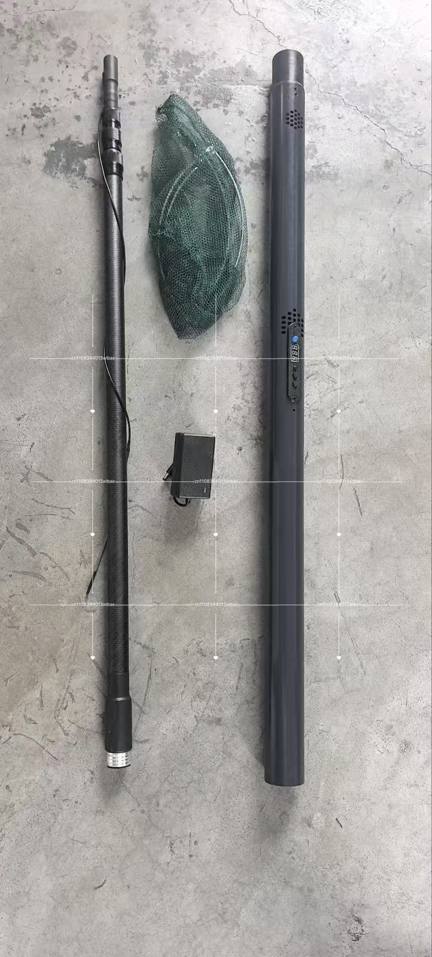 Landing Net Telescopic - Red de Pesca Telescópica Eléctrica Automática