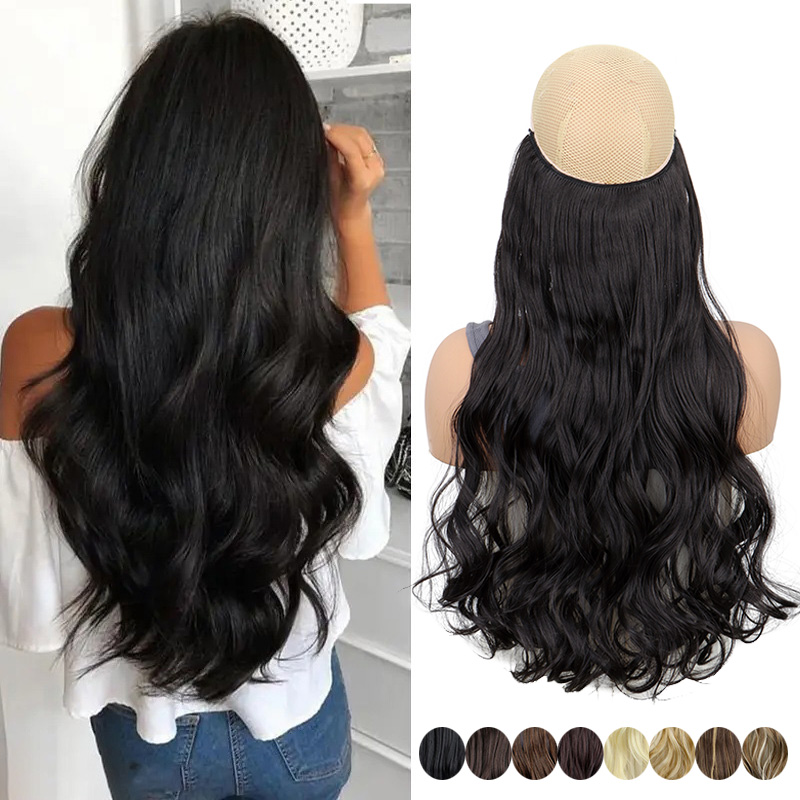 Fishing Line - Extensiones de cabello sintético de una