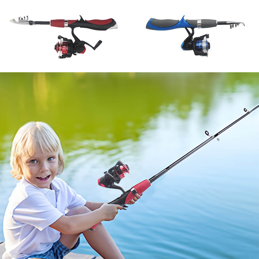 Fishing Equipment Kids - Juego de cañas de pescar para