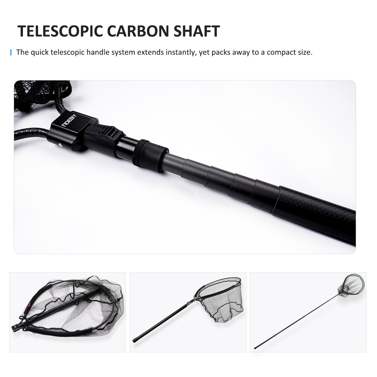 Red de Pesca Telescópica NOEBY - Landing Net Telescopic reseña y precio