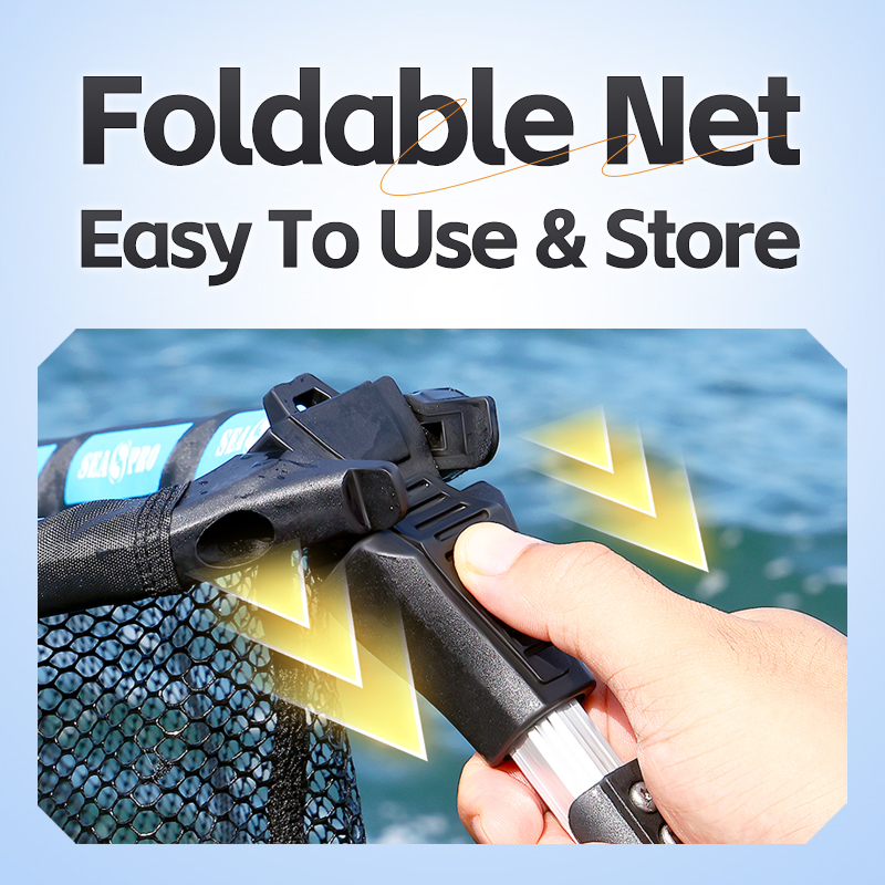 Red de Pesca Plegable Triangul - Landing Net Telescopic reseña y precio