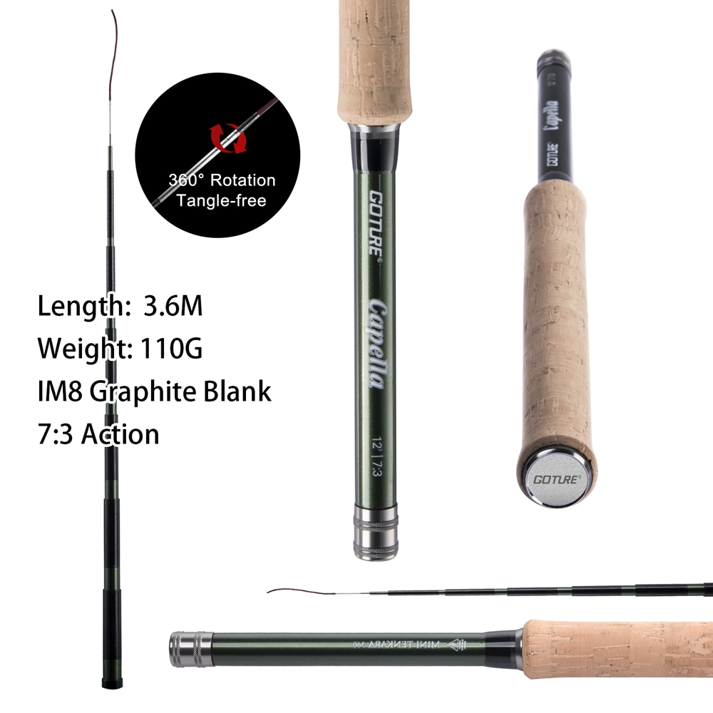 Goture Tenkara-caña de pescar  - Fly Fishing Set reseña y precio