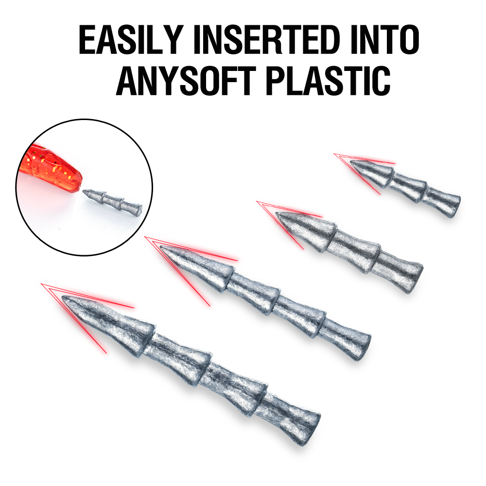 30 piezas de pesas de tungsten - Fishing Quest reseña y precio