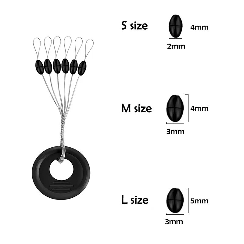 100 unidades de boles de goma  - Fly Fishing Set reseña y precio