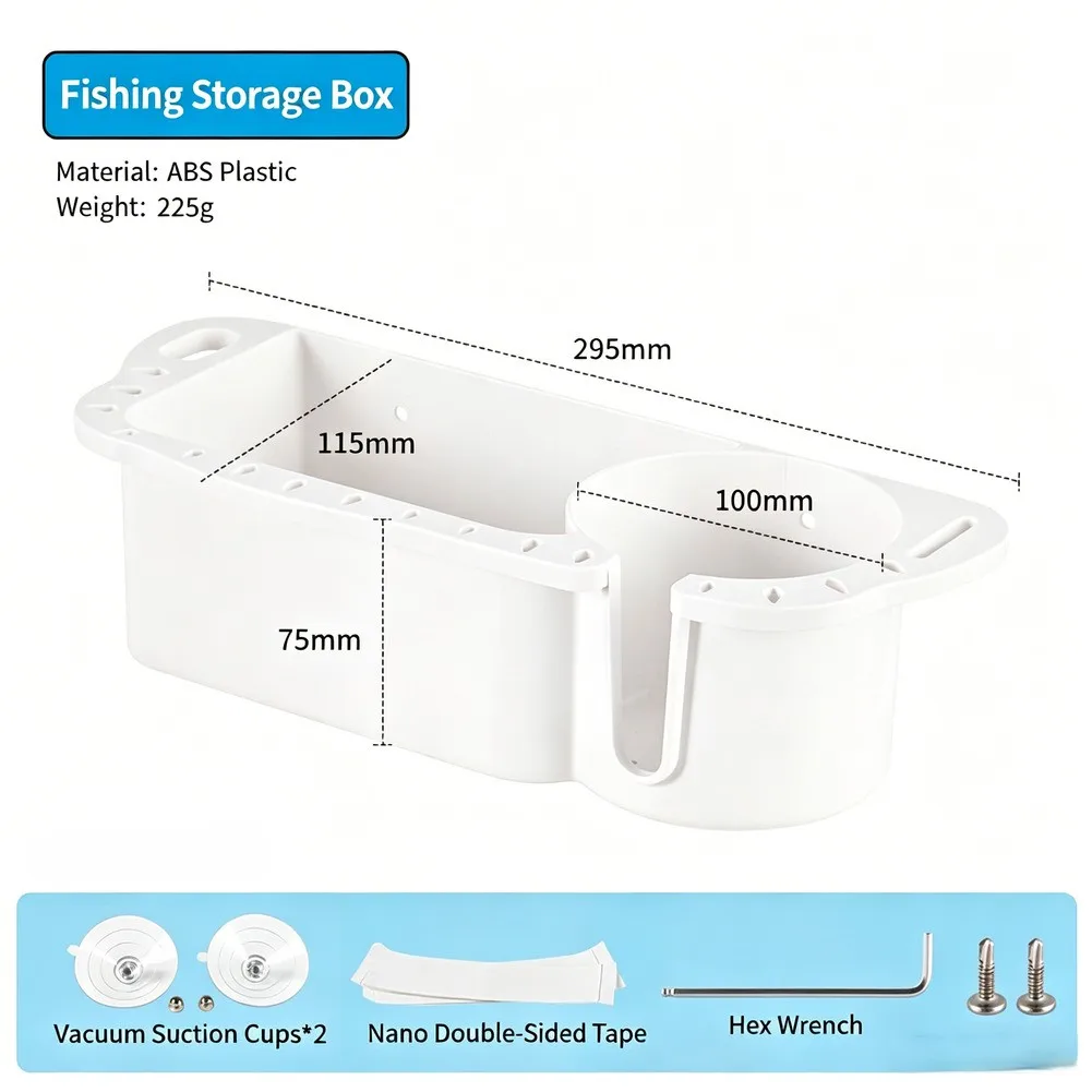 Contenedor de pesca ABS, caja  - Fishing Quest reseña y precio
