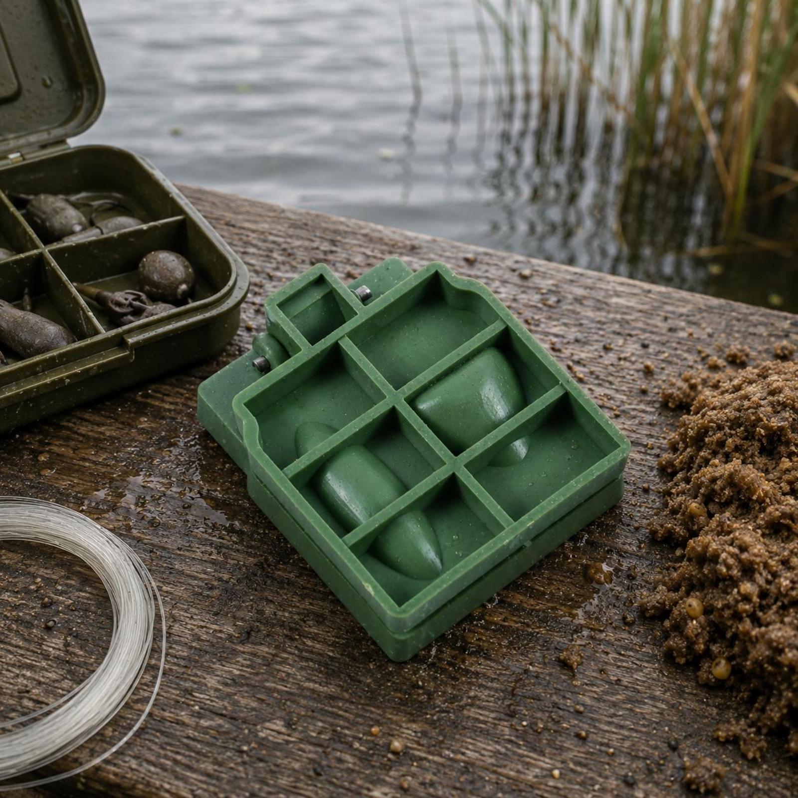 Molde de Pesca Compacto con Di - Fishing Equipment reseña y precio
