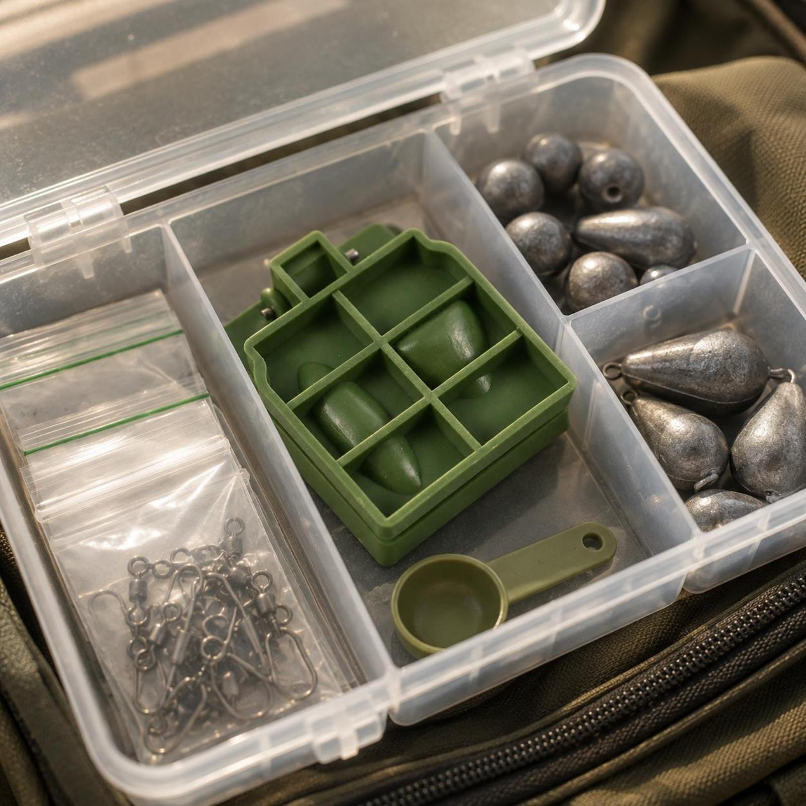 Molde de Pesca Compacto con Di - Fishing Equipment reseña y precio