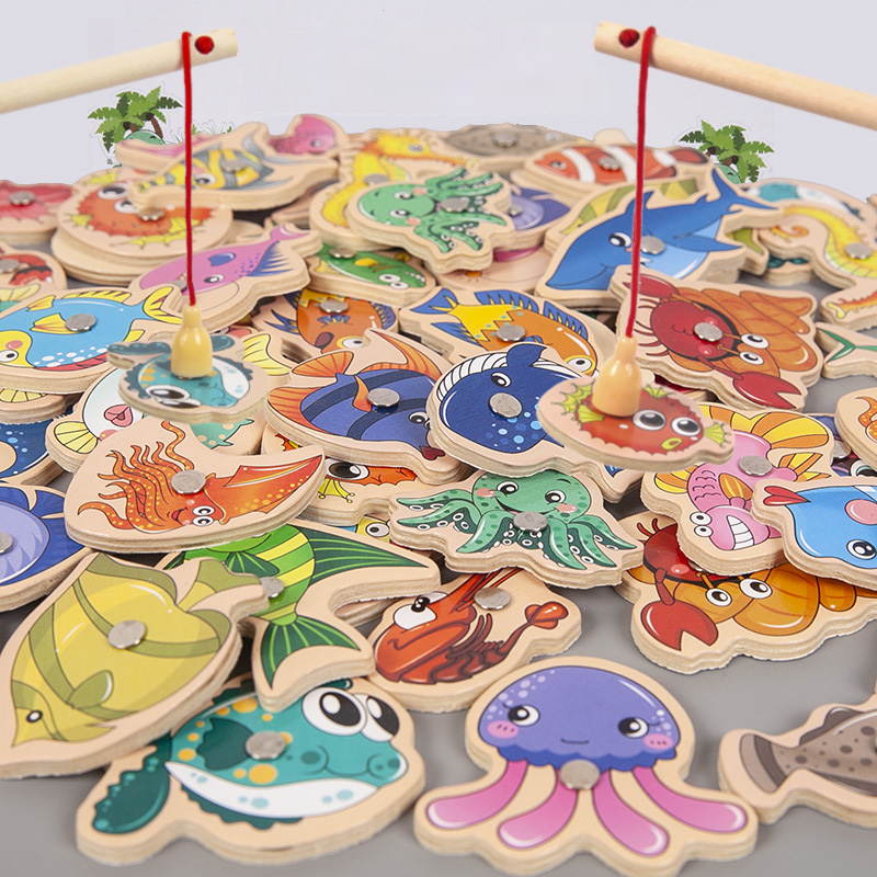 Juego de juguetes de pesca mag - Fishing Equipment Kids reseña y precio