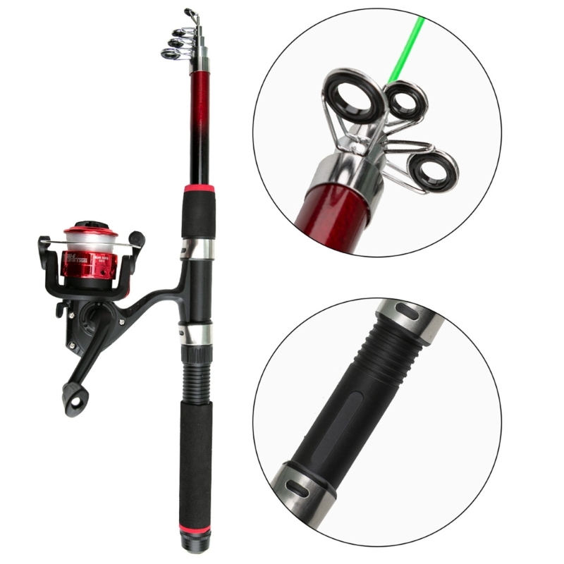Juego pesca para principiantes - Landing Net Telescopic reseña y precio