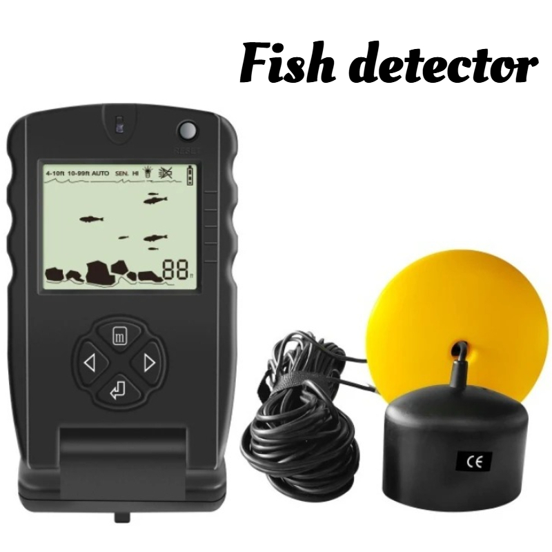 Detector de peces Sonar, detec - Fishing Equipment English reseña y precio