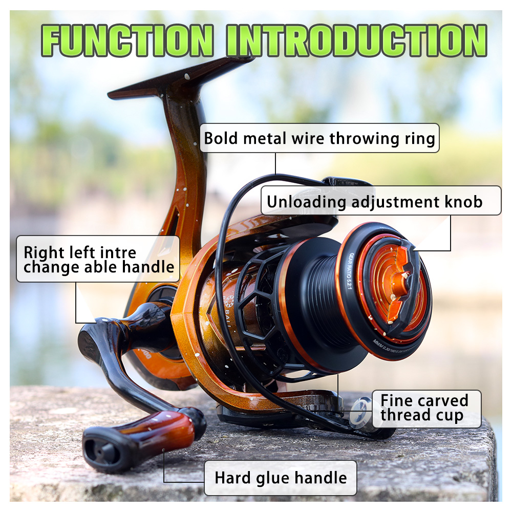 Carrete de Pesca Giratorio JOS - Daiwa Reel Bg reseña y precio