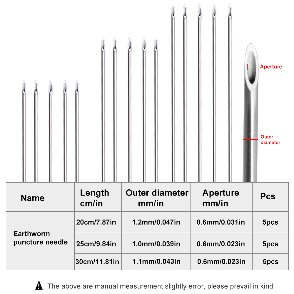 FTK-aguja de enganche de lombr - Fishing Equipment Set reseña y precio