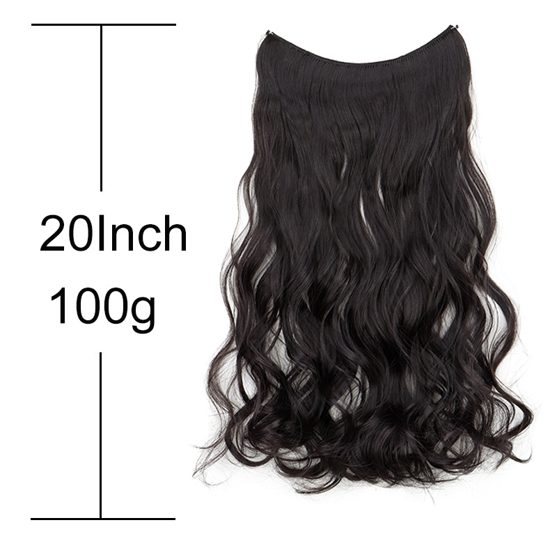Extensiones de cabello sintéti - Fishing Line reseña y precio
