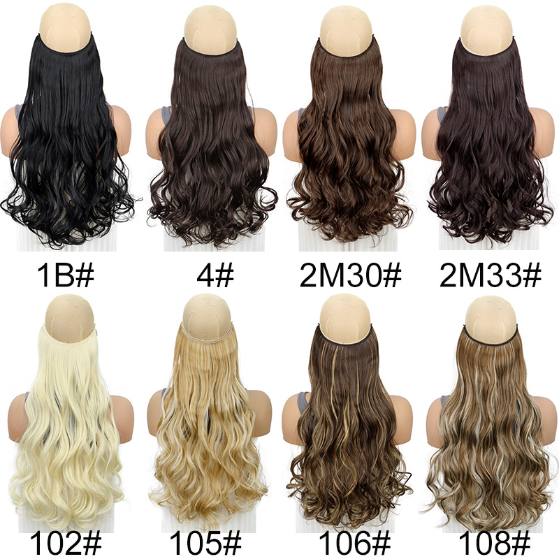 Extensiones de cabello sintéti - Fishing Line reseña y precio