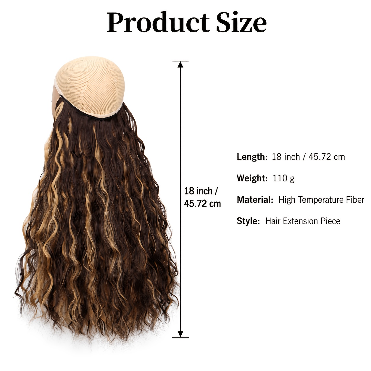 Extensiones de Cabello Sintéti - Fishing Line reseña y precio