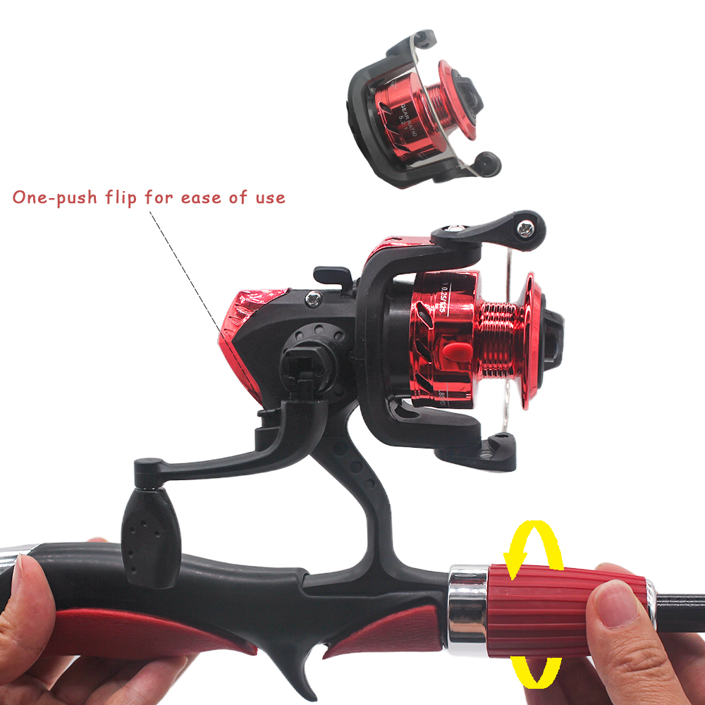 Juego de cañas de pescar para  - Fishing Equipment Kids reseña y precio