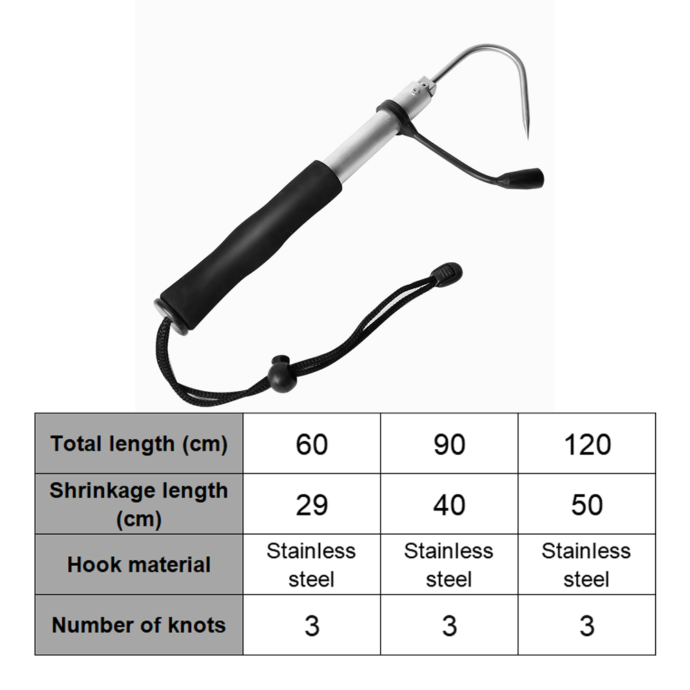 L # /M # /S #   Gancho Telescó - Landing Net Telescopic reseña y precio
